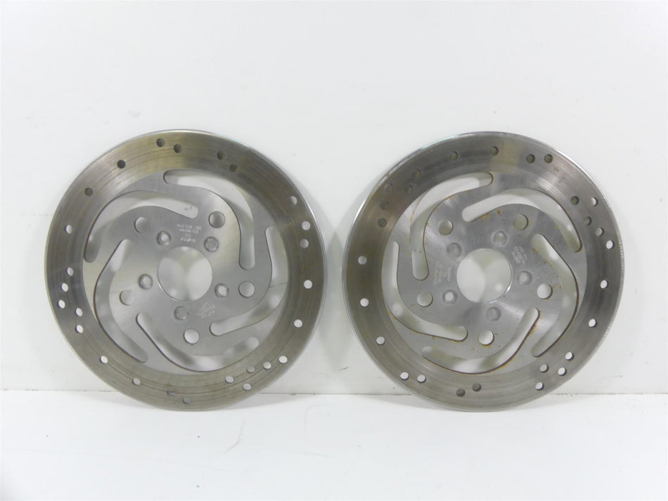 2001 Harley Touring FLHRCI Road King Front Sunstar Brake Disc Rotor Set 44156-00 {{ shop.shopifyCountryName }} - Mototech271