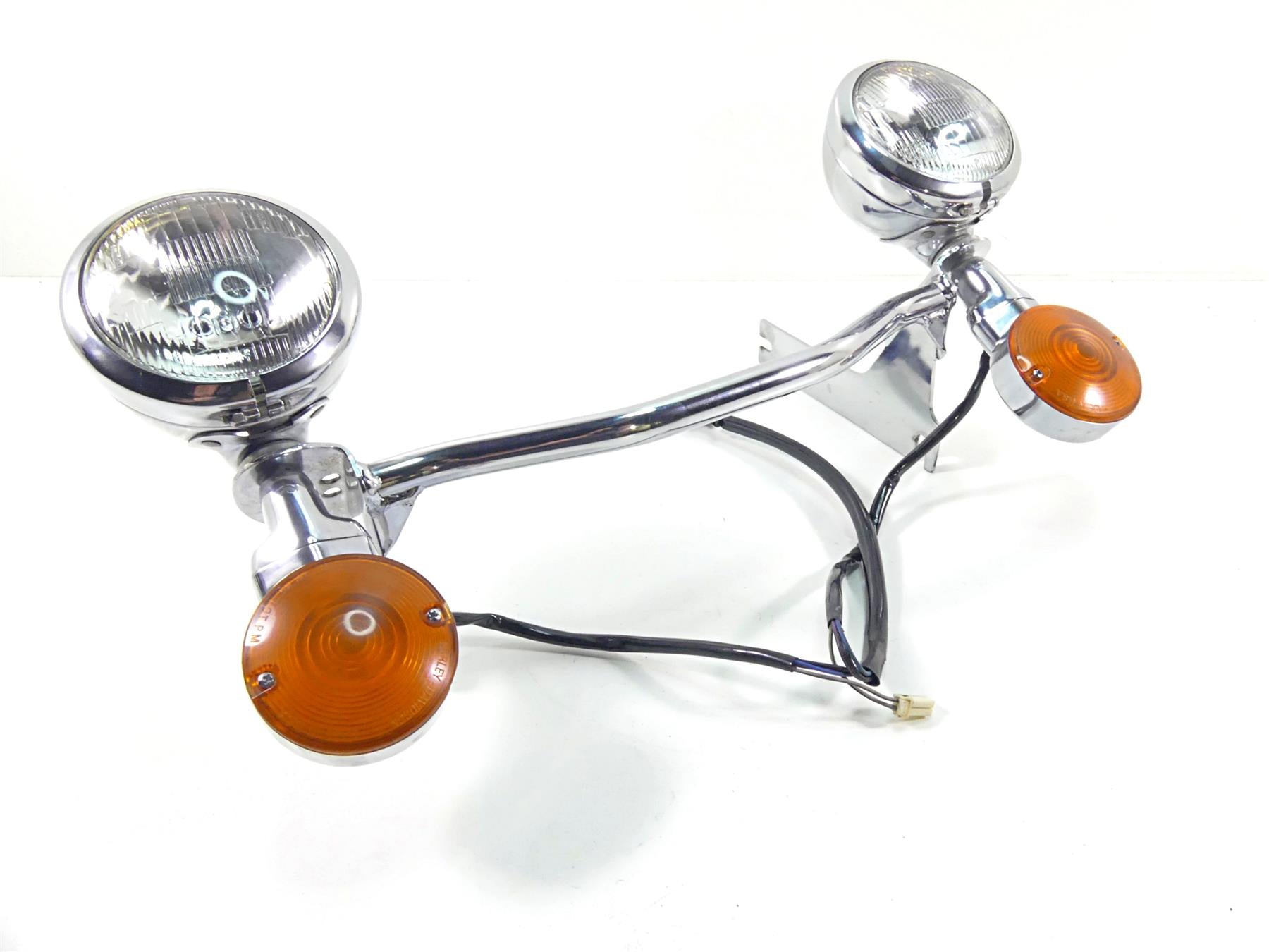 2003 Harley Touring FLHTCI E-Glide 100TH Front Spot Light Blinker Set 68712-94A {{ shop.shopifyCountryName }} - Mototech271