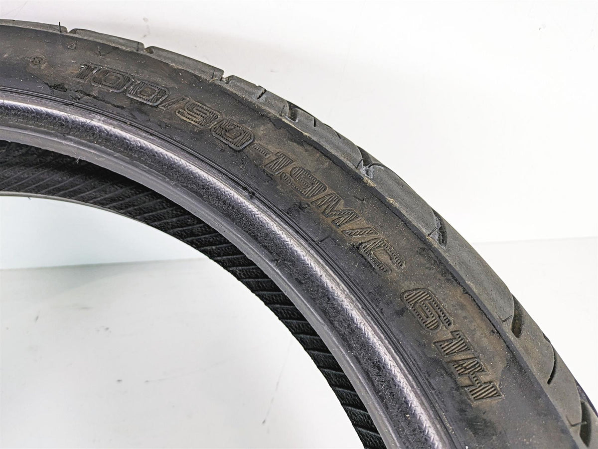 Used Motorcycle Front Tire Shinko SR777 100/90-19 R-271763 {{ shop.shopifyCountryName }} - Mototech271