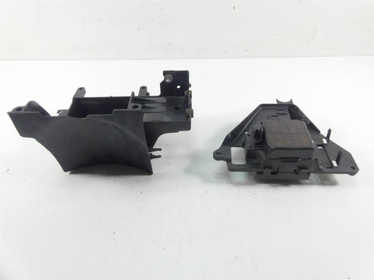 2013 Harley Touring FLHTK Electra Glide Battery Tray Electrical Holder 66281-09B {{ shop.shopifyCountryName }} - Mototech271
