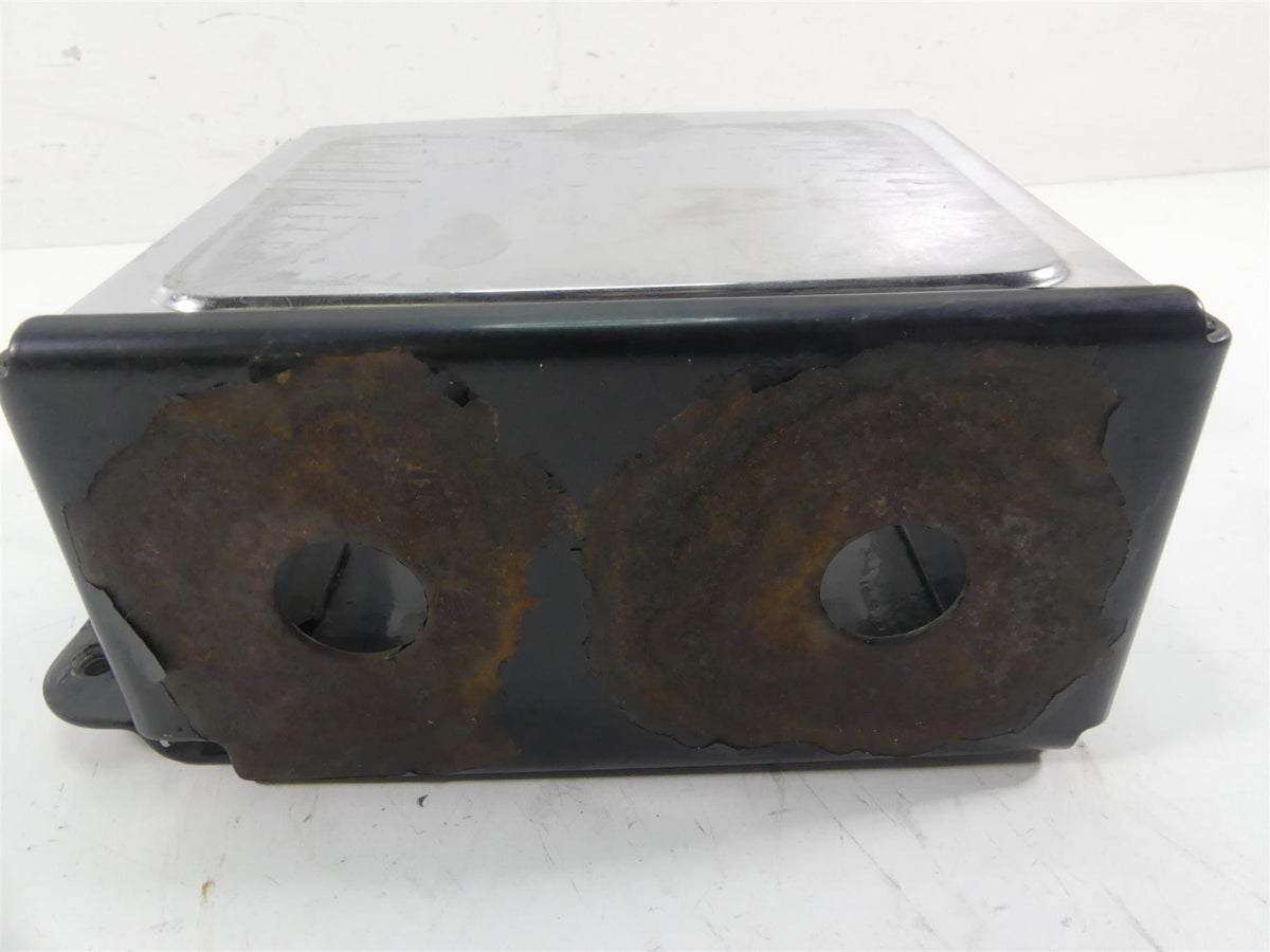 2003 Harley Dyna 100TH FXDL Low Rider Battery Box Stay & Chrome Cover 47132-97B {{ shop.shopifyCountryName }} - Mototech271