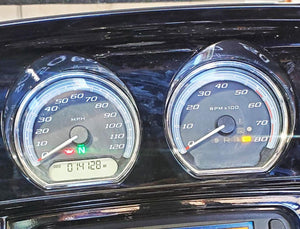 2015 Harley Touring FLHTKL E -Glide Low Speedometer Gauge - 14k 70900118 | Mototech271