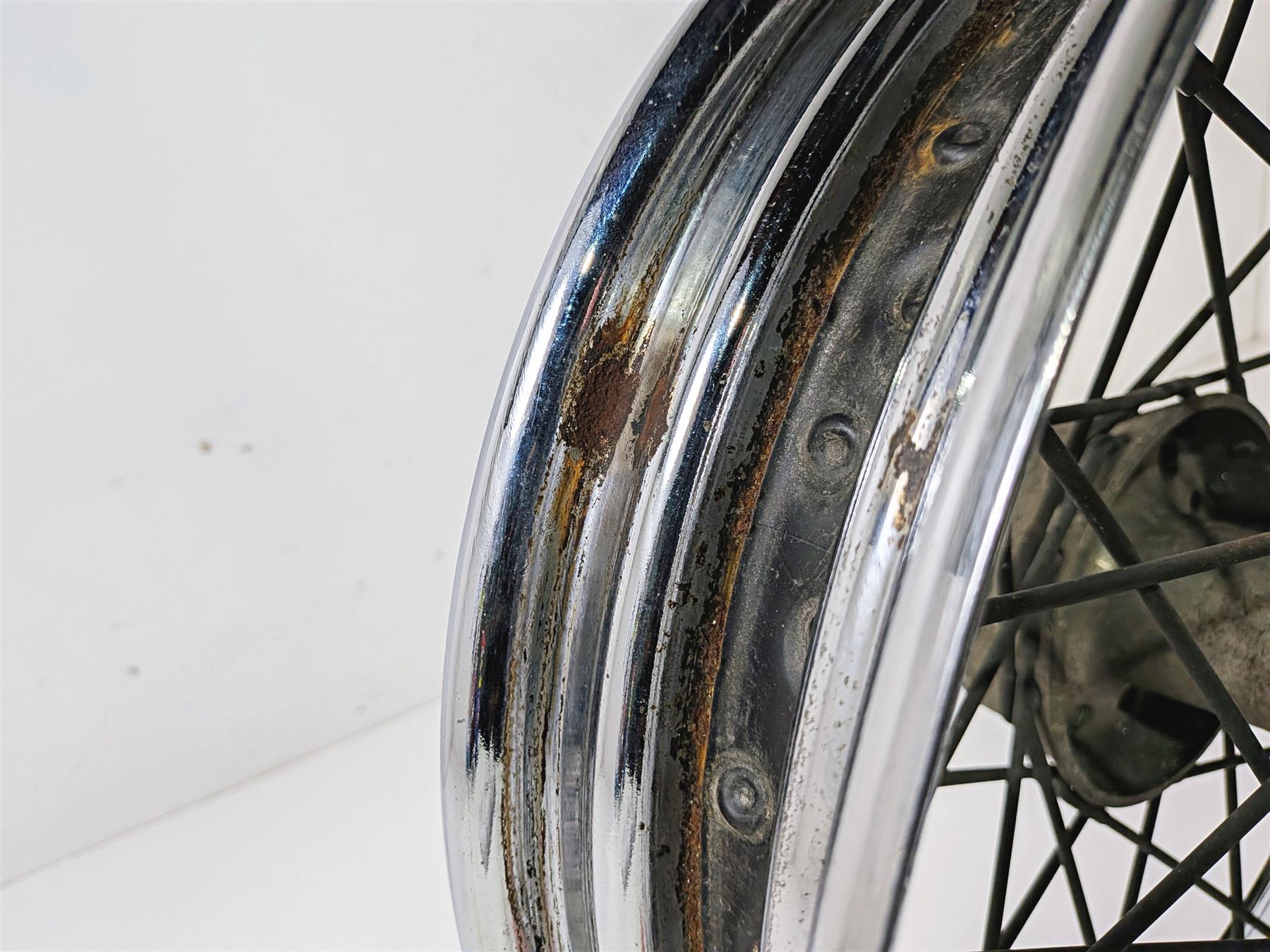2001 Harley FLHRCI Road King 16x3 Rear Wheel Spoke Rim - Read 40975-05A {{ shop.shopifyCountryName }} - Mototech271