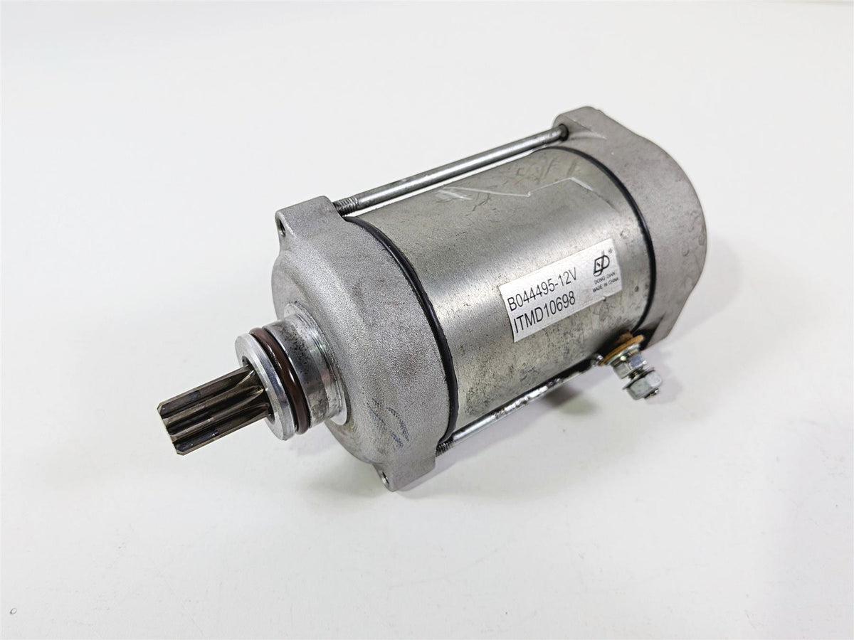2016 Aprilia RSV 1100 Tuono V4 Factory Engine Starter Motor -Tested B044495 {{ shop.shopifyCountryName }} - Mototech271