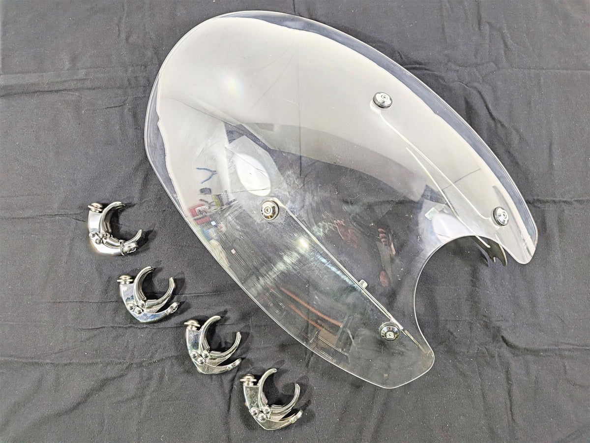 2009 Harley FXCWC Softail Rocker Super Sport Windshield + Mounts - Read 57331-07 {{ shop.shopifyCountryName }} - Mototech271