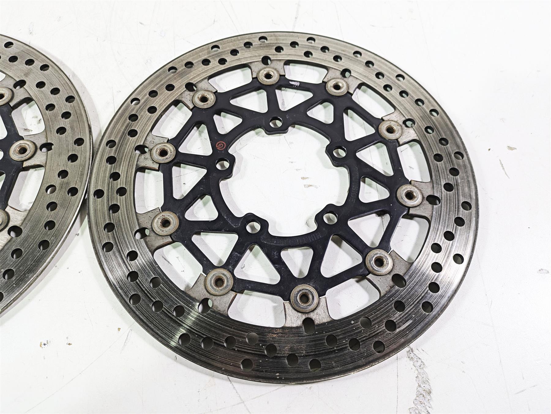 2015 Triumph Tiger Explorer XC Front Brake Disc Rotor Set T2024400 {{ shop.shopifyCountryName }} - Mototech271