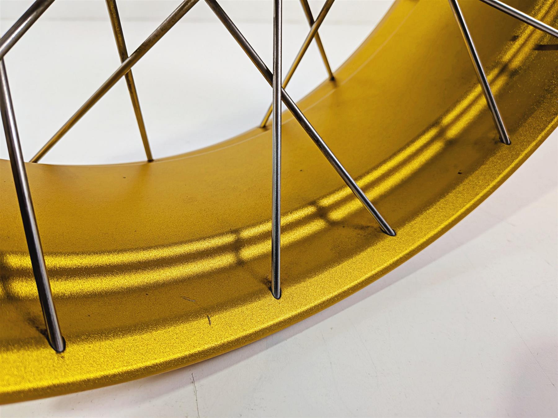 2019 BMW R1250GS K50 Straight Gold Rear Spoke Wheel Rim 17x4.5 36318404333 {{ shop.shopifyCountryName }} - Mototech271