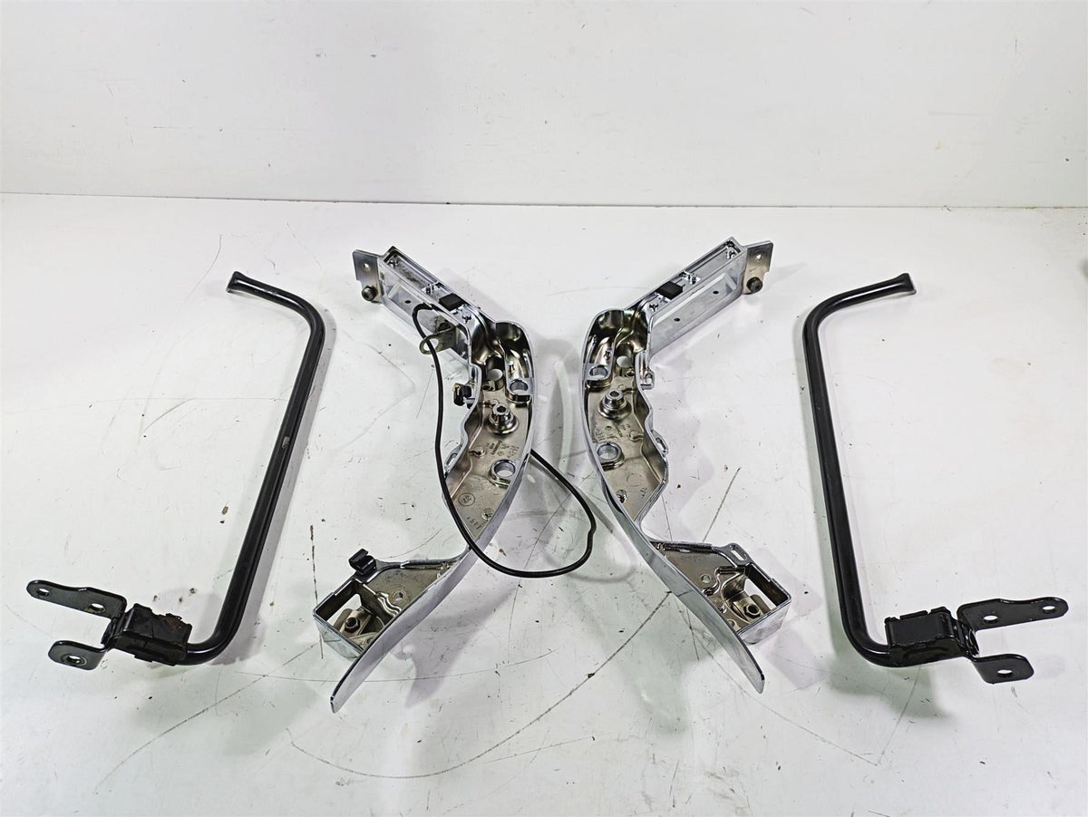 2016 Harley Touring FLTRX Road Glide Saddlebag Chrome Support Set 90200503 {{ shop.shopifyCountryName }} - Mototech271
