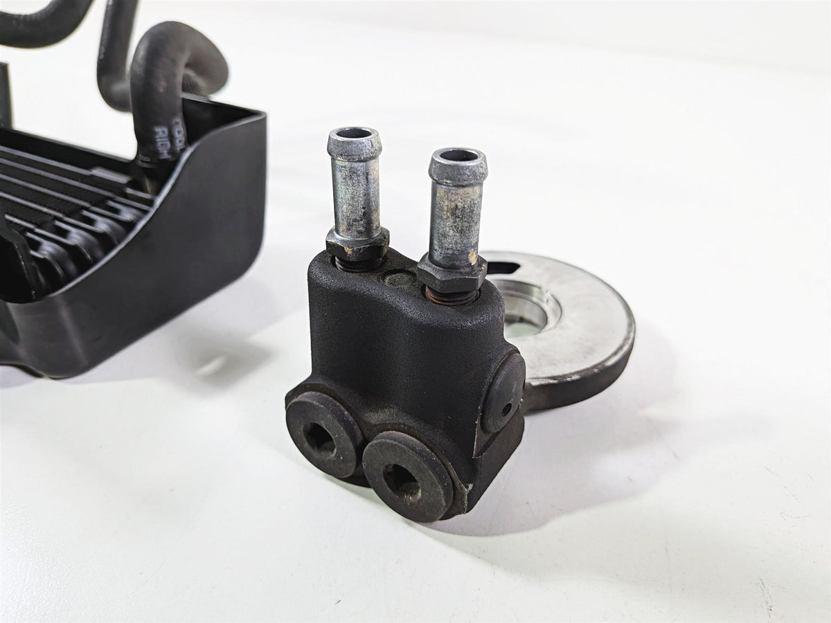 2016 Harley Touring FLHX Street Glide Oil Cooler + Cover & Flange Set 63083-11A {{ shop.shopifyCountryName }} - Mototech271