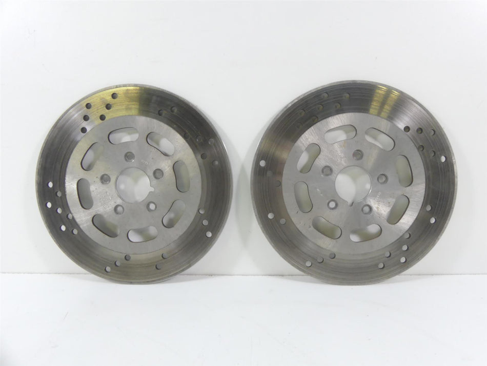 1995 Harley Dyna FXDL Low Rider Sunstar Front Brake Rotor Disc Set 44136-92 {{ shop.shopifyCountryName }} - Mototech271