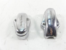 Load image into Gallery viewer, 2004 Harley Softail FXSTD SE CVO Deuce Rear Chrome Axle Nut Covers 44500-03B | Mototech271
