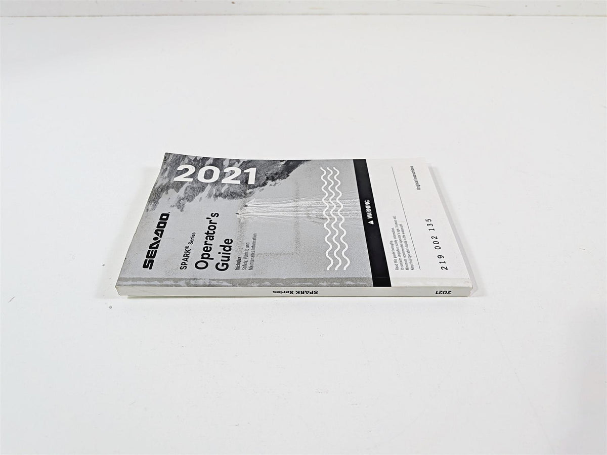 2021 Sea-Doo Spark 900 Trixx Owners Manual Operators Guide 219002135 {{ shop.shopifyCountryName }} - Mototech271