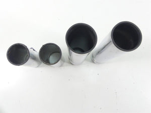 2005 Honda V-Twin VTX1800 S3 Nice Chrome Fork Cover Set 51620-MCV-R20