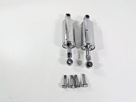 2008 Ultima Motorcycles Fat Bastard Chrome Adjustable Rear Shock Damper Set {{ shop.shopifyCountryName }} - Mototech271