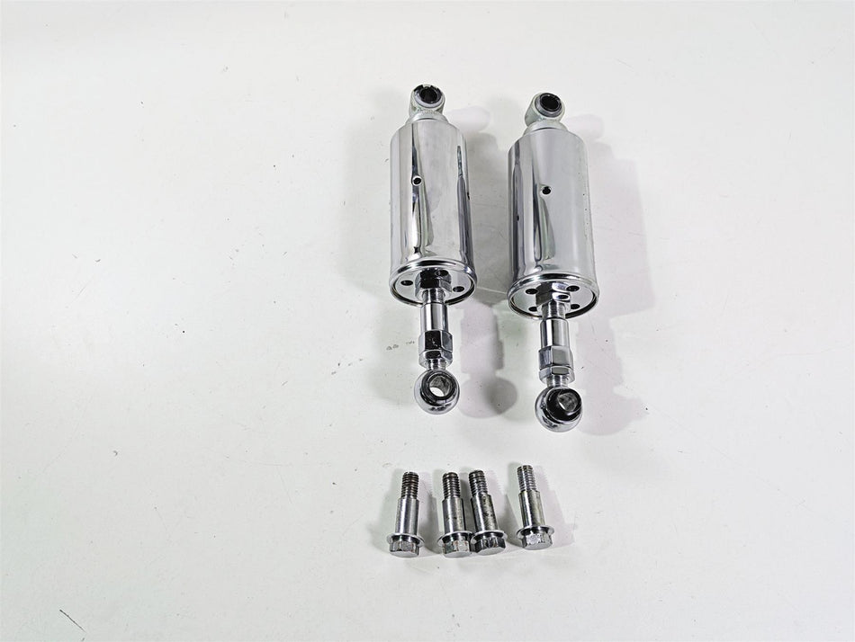 2008 Ultima Motorcycles Fat Bastard Chrome Adjustable Rear Shock Damper Set {{ shop.shopifyCountryName }} - Mototech271