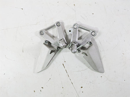 2008 Ducati SBK 1098 S Left Right Rider Footpeg Set 82411231A 82411221A {{ shop.shopifyCountryName }} - Mototech271