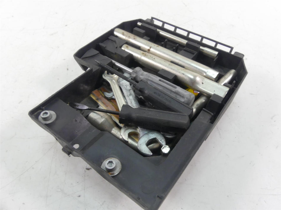 1999 BMW R1100 GS 259E Tool Box Carrier & Tool Set Kit 51162313394 {{ shop.shopifyCountryName }} - Mototech271