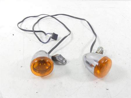 2005 Harley Softail FLSTSC Heritage Springer Front Blinker Turn Signals 68972-00 {{ shop.shopifyCountryName }} - Mototech271