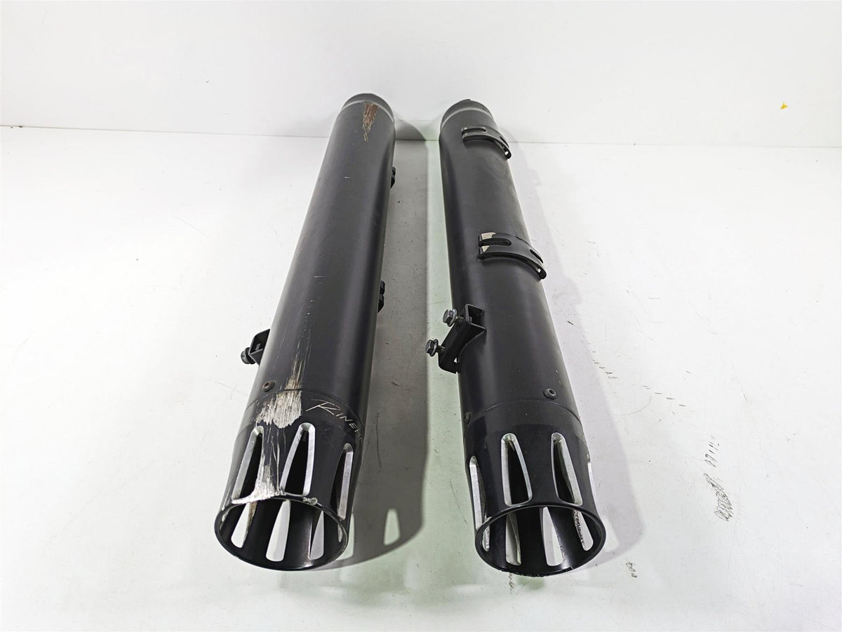 2018 Indian Chieftain Dark Horse Rinehart 4" Slip on Muffler Set 500-0501-Slot {{ shop.shopifyCountryName }} - Mototech271