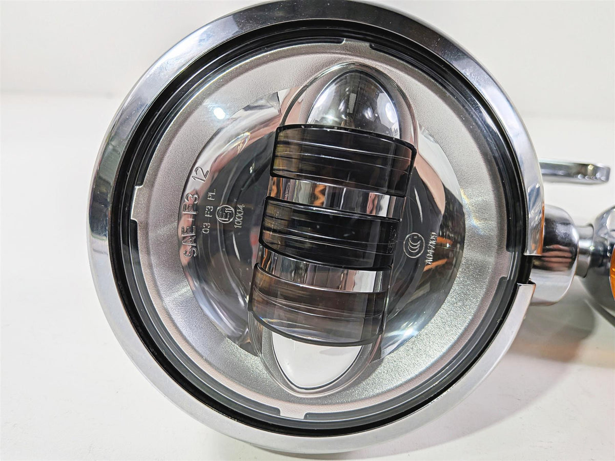 2014 Harley Touring FLHTK Electra Glide Chrome Spot Light Blinker Set 68000021-Mototech271