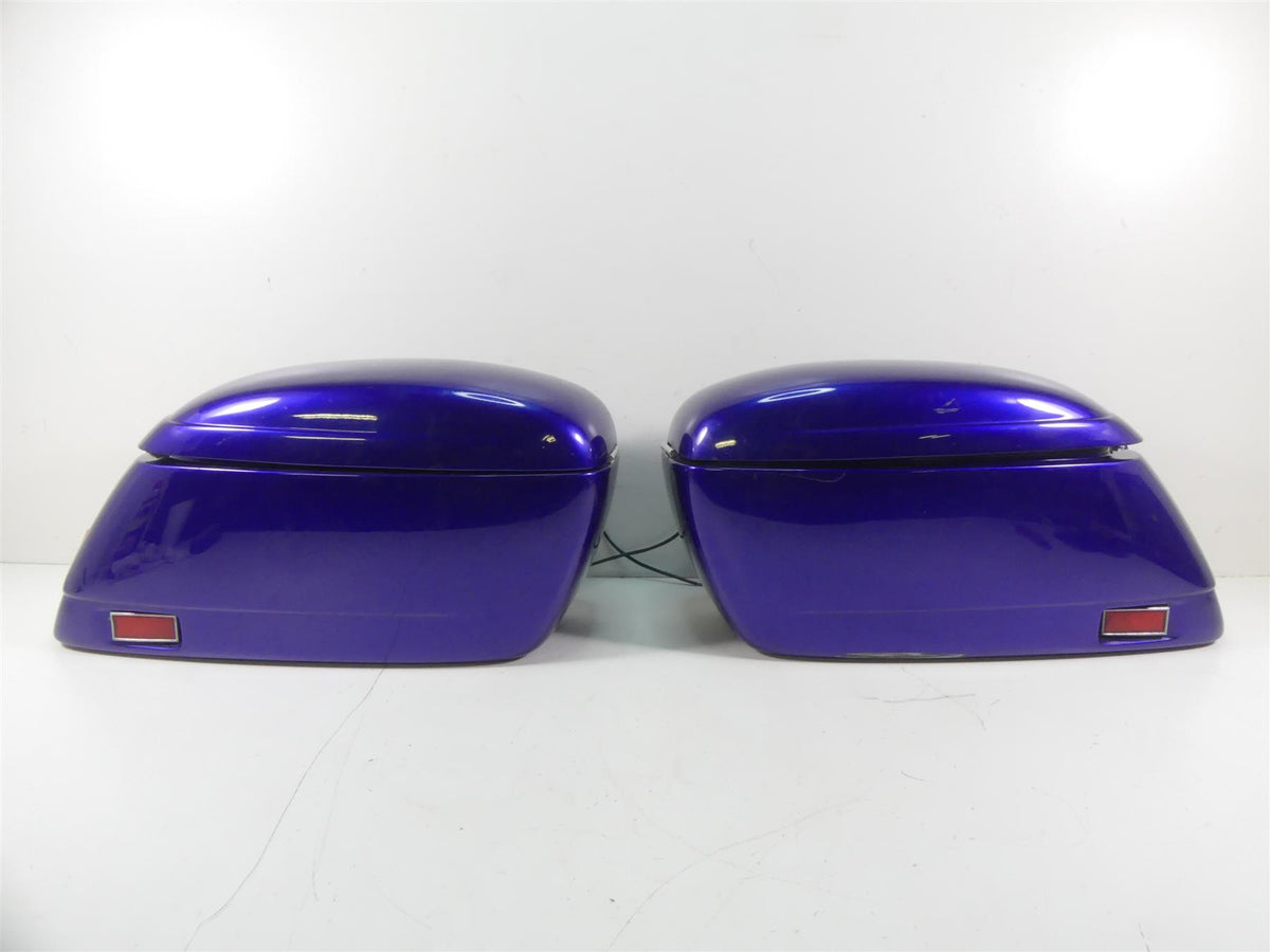 2003 Honda VTX1800R Custom Hard Saddlebag Saddle Bag Luggage Case Set - Read {{ shop.shopifyCountryName }} - Mototech271