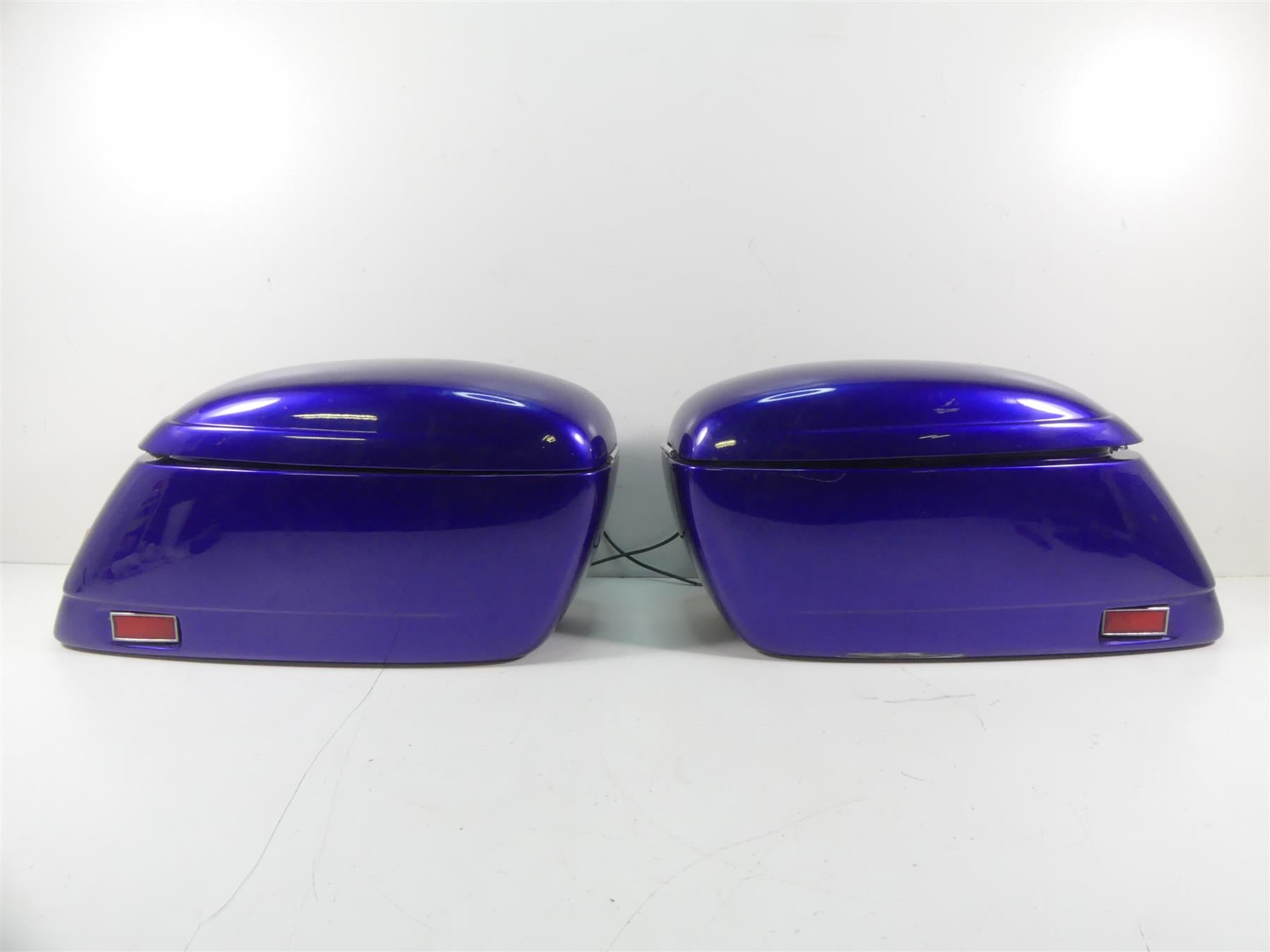 2003 Honda VTX1800R Custom Hard Saddlebag Saddle Bag Luggage Case Set - Read | Mototech271