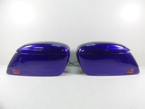 2003 Honda VTX1800R Custom Hard Saddlebag Saddle Bag Luggage Case Set - Read | Mototech271