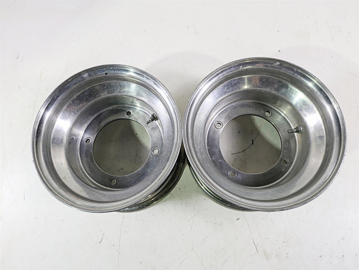 2001 Yamaha Banshee YFZ350 10x6 Douglas Alloy Alumium Front Wheel Rim Set {{ shop.shopifyCountryName }} - Mototech271
