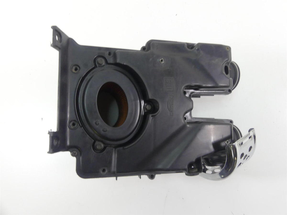 2002 Triumph Bonneville America Air Box Breather & Side Chrome Cover T2208760 {{ shop.shopifyCountryName }} - Mototech271