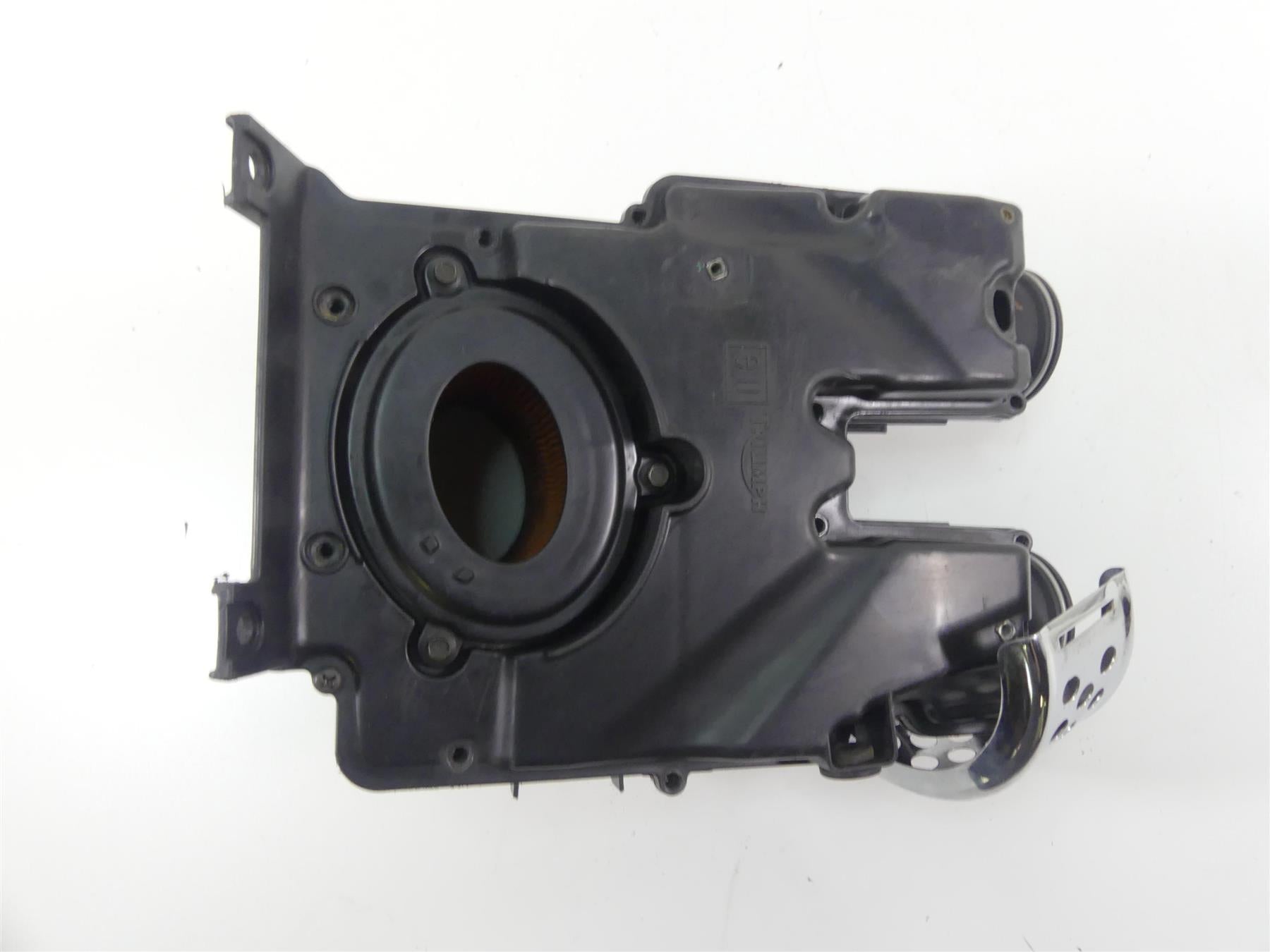 2002 Triumph Bonneville America Air Box Breather & Side Chrome Cover T2208760 {{ shop.shopifyCountryName }} - Mototech271