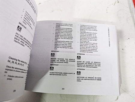 2014 Moto Guzzi California 1400 Touring Owners Manual Use + Maintenance Book {{ shop.shopifyCountryName }} - Mototech271
