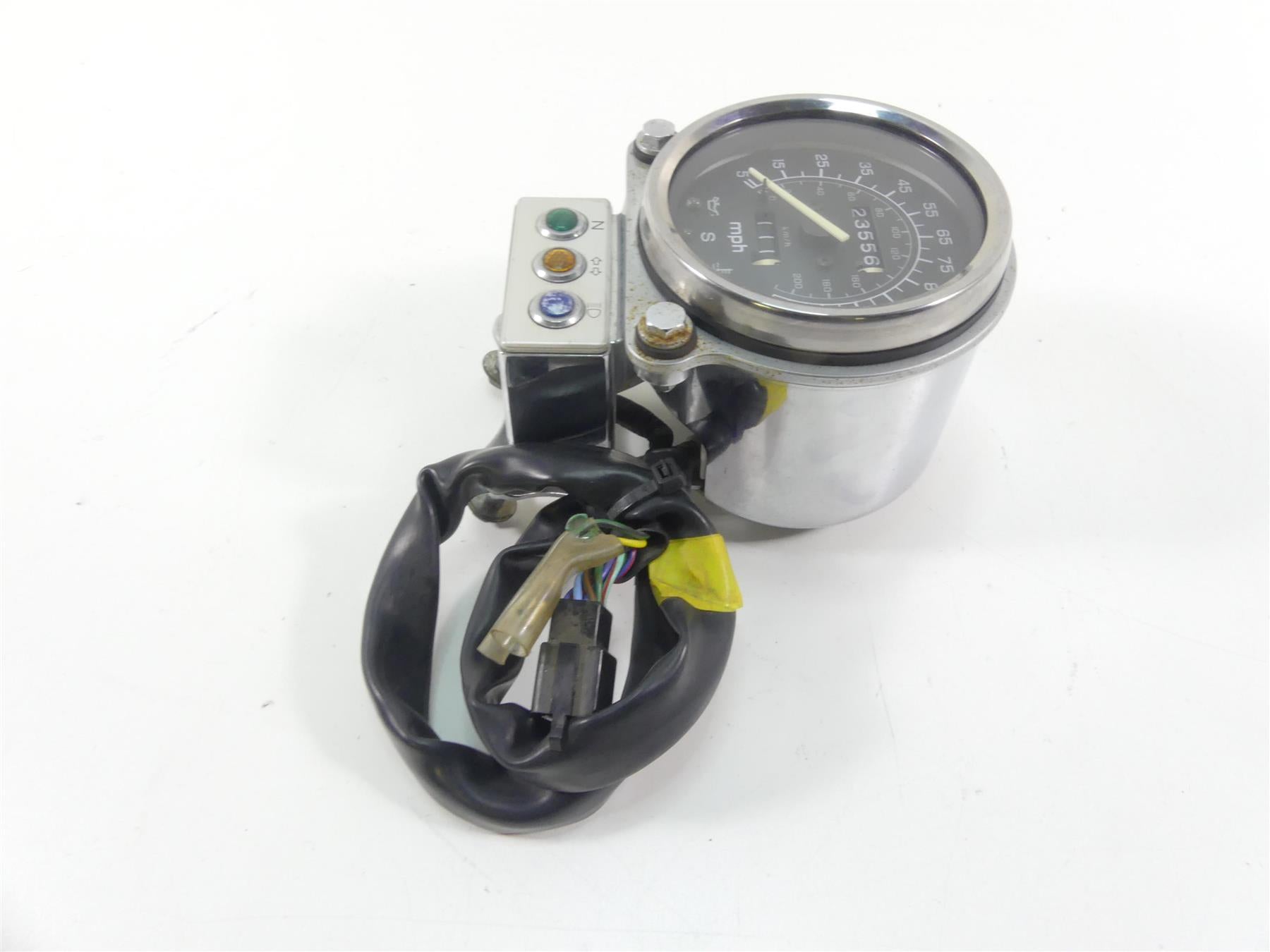1998 Honda Shadow VT1100T Speedometer Gauge Instrument - 23K 37100-MBC-671 {{ shop.shopifyCountryName }} - Mototech271