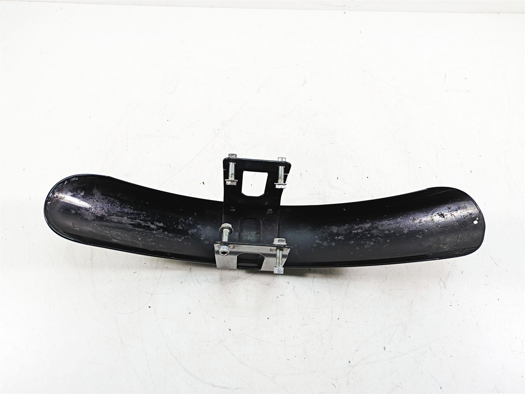 2007 Harley Sportster XL1200 C Front Fender Vivid Black Silver Stripe 58998-83 {{ shop.shopifyCountryName }} - Mototech271