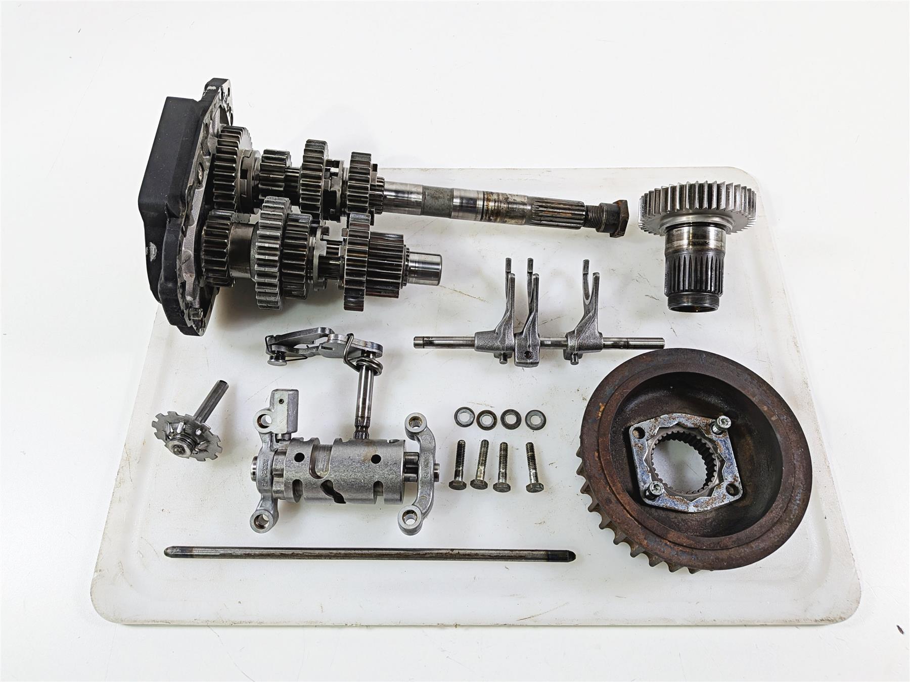 1996 Harley FLSTC Softail Heritage Gear Pack Shift Drum Transmission 35042-91 {{ shop.shopifyCountryName }} - Mototech271