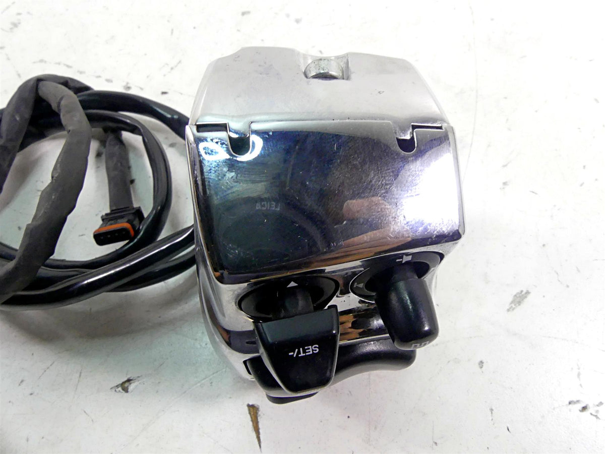 2015 Harley Touring FLHXS Street Glide Chrome Left Hand Control Switch 71500128B {{ shop.shopifyCountryName }} - Mototech271
