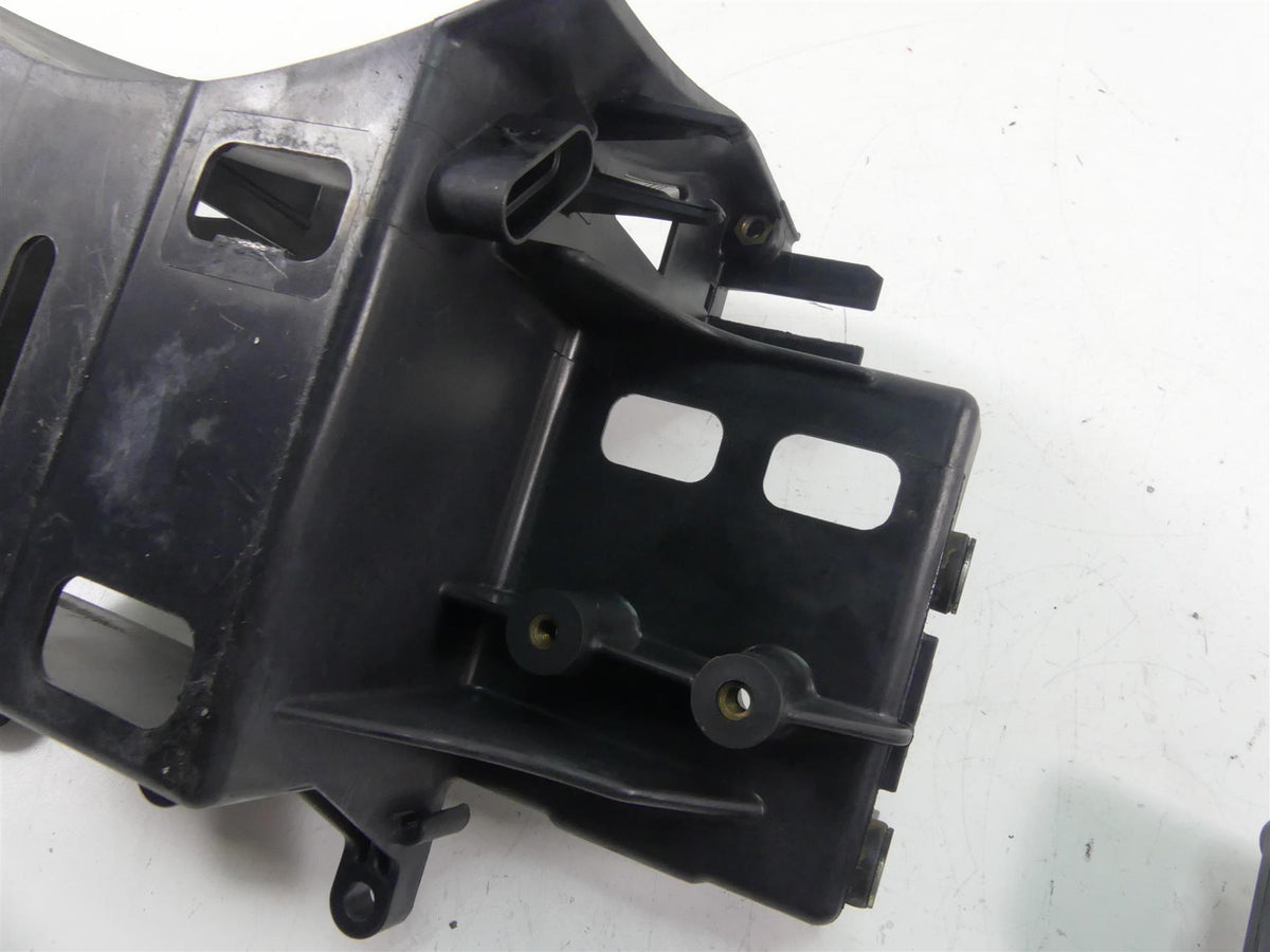 2013 Harley Touring FLHTK Electra Glide Battery Tray Electrical Holder 66281-09B {{ shop.shopifyCountryName }} - Mototech271