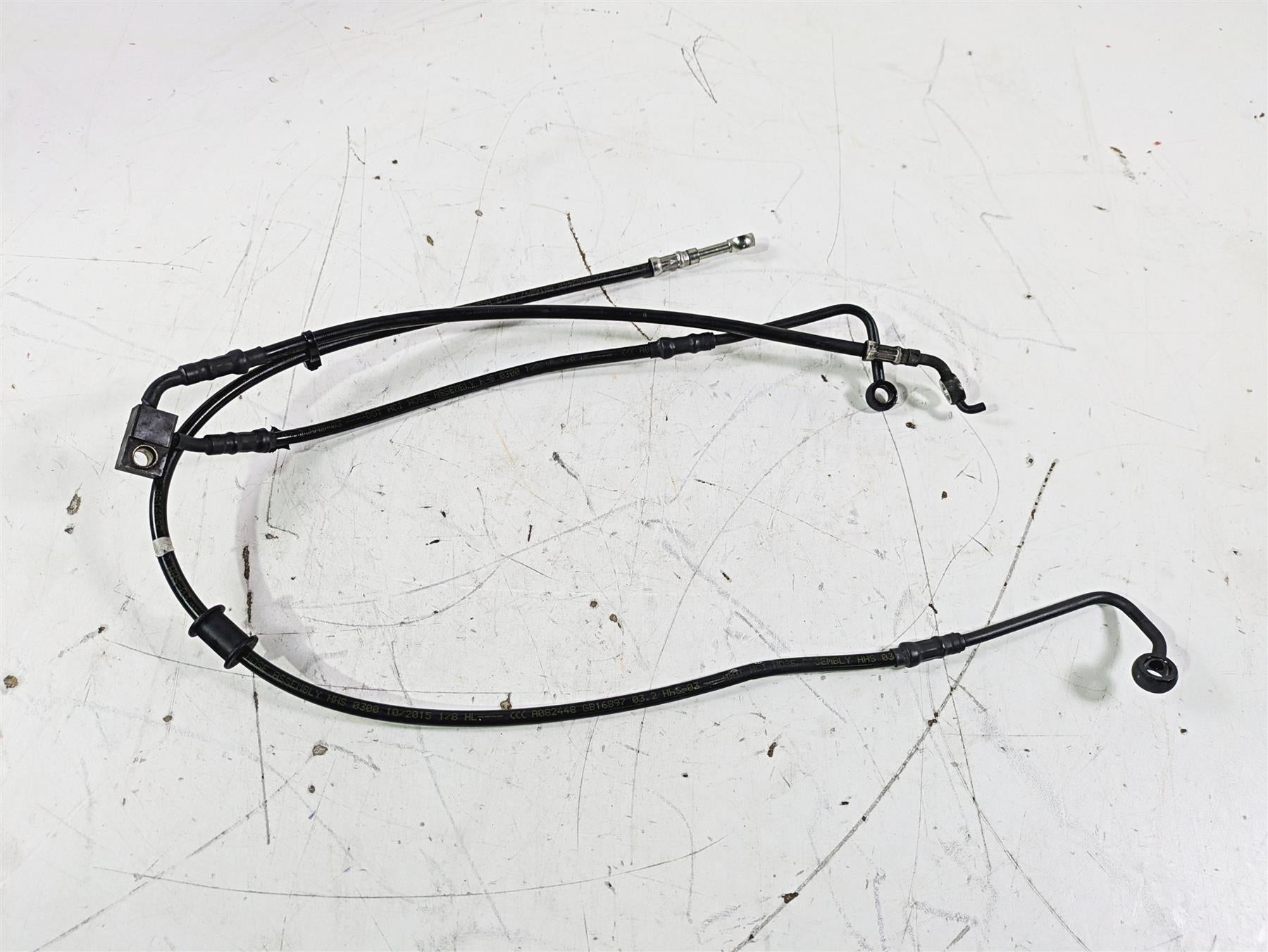 2016 Harley FLSTC Softail Heritage Abs Front Brake Line Hose Set 41800305 {{ shop.shopifyCountryName }} - Mototech271