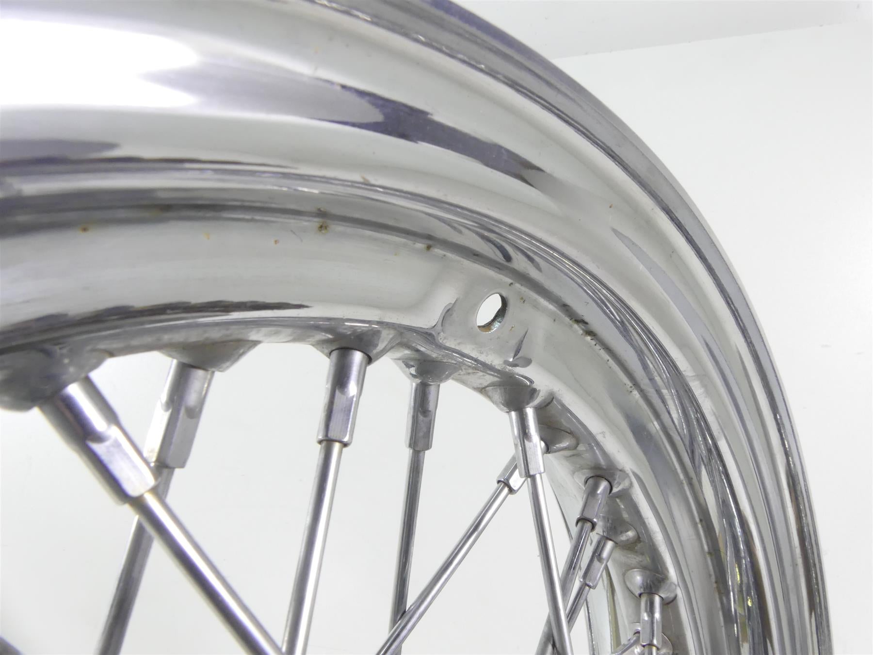 1978 Harley XLH1000 Sportster Ironhead Straight Rear Spoke 16x3 Wheel 40989-70 {{ shop.shopifyCountryName }} - Mototech271