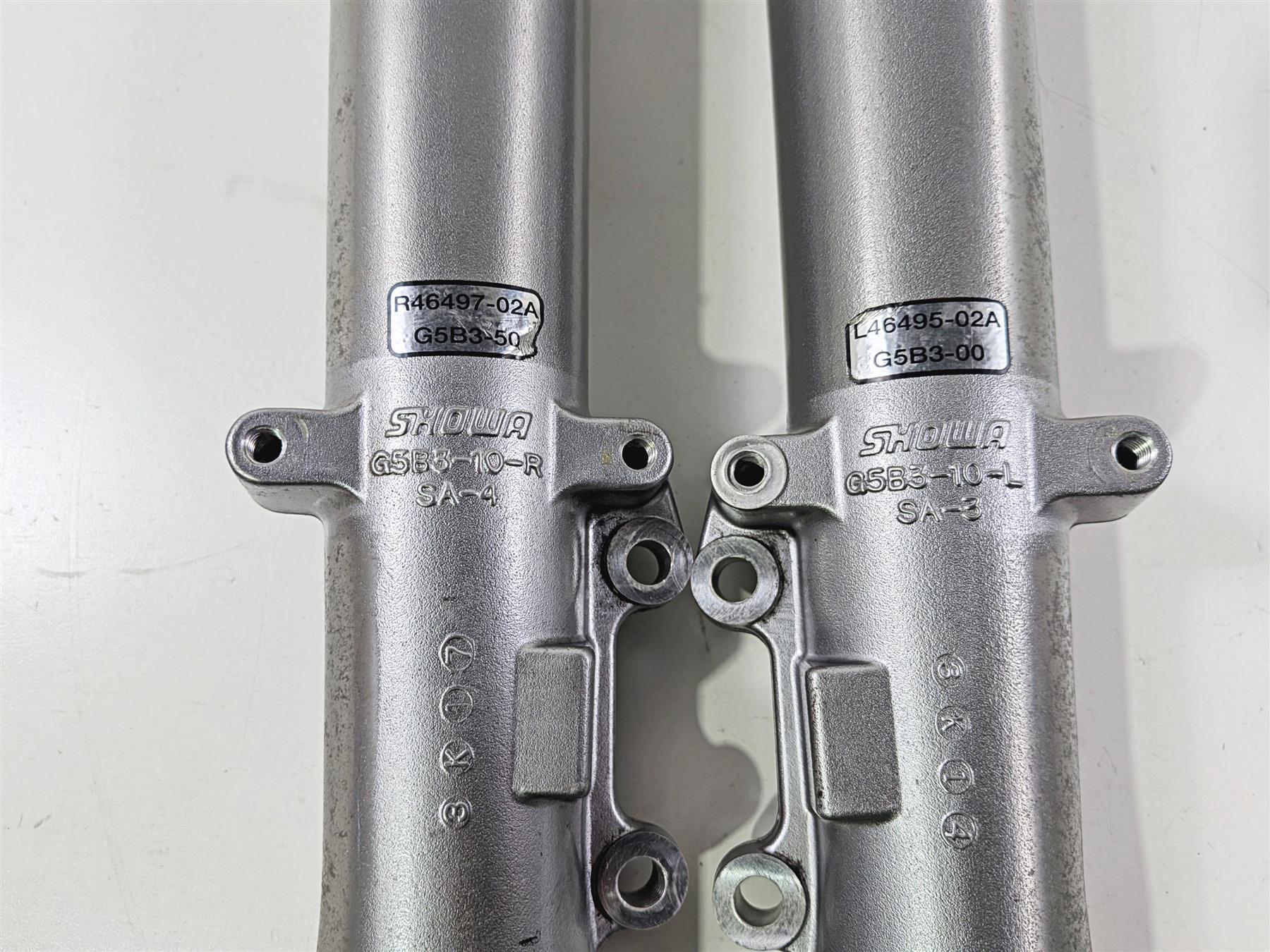 2004 Harley Touring FLTRI Road Glide Straight 41mm Front Fork Legs 46495-02A-Mototech271