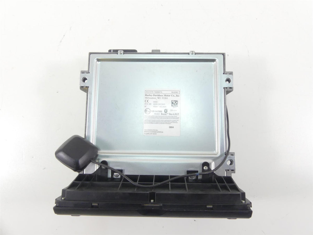 2014 Harley Touring FLHTK Electra Glide Radio Screen Boom Box 6.5 76000076 {{ shop.shopifyCountryName }} - Mototech271