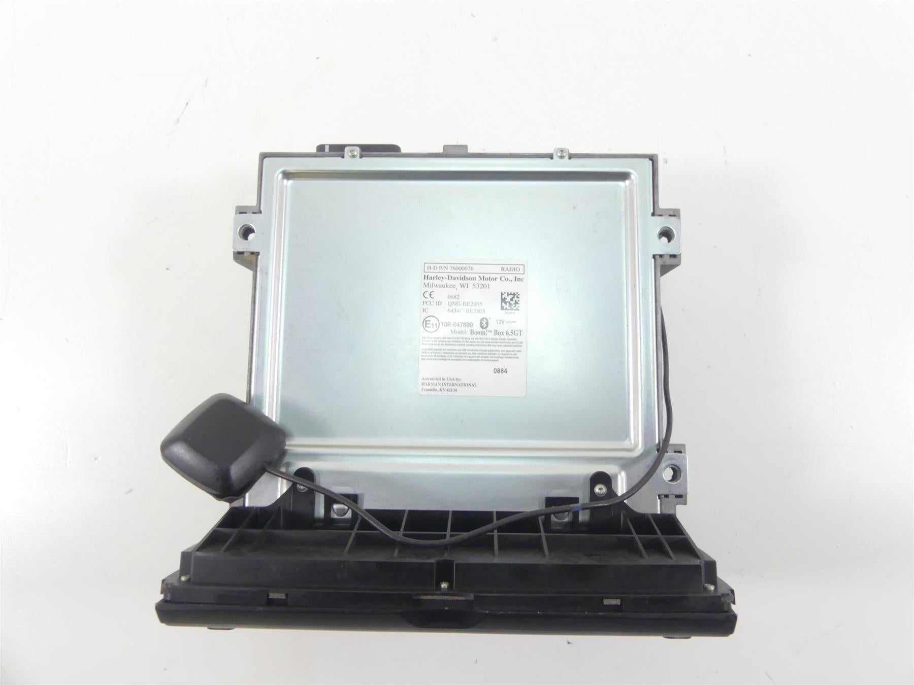 2014 Harley Touring FLHTK Electra Glide Radio Screen Boom Box 6.5 76000076 {{ shop.shopifyCountryName }} - Mototech271