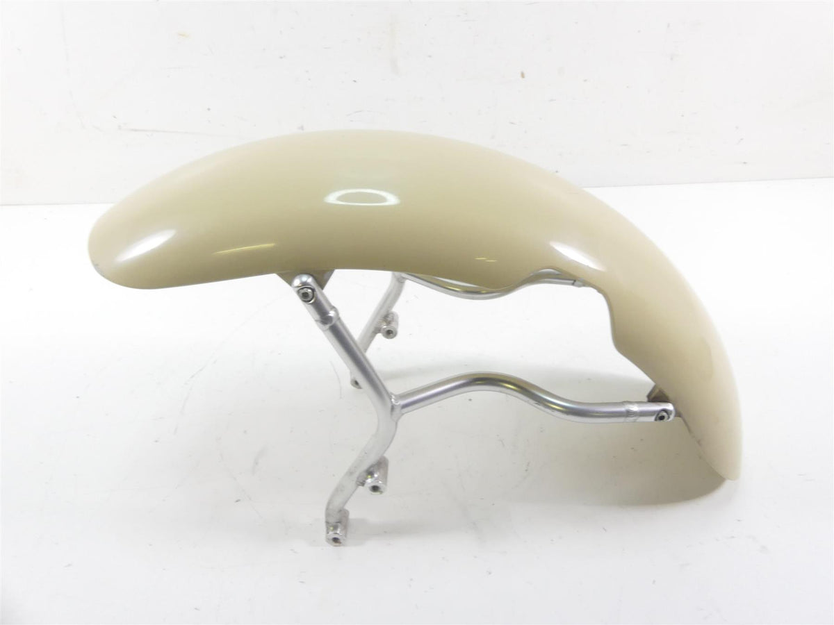 2007 Ducati Sport Classic GT1000 Front Cream Fender & Mounts 56410561A {{ shop.shopifyCountryName }} - Mototech271