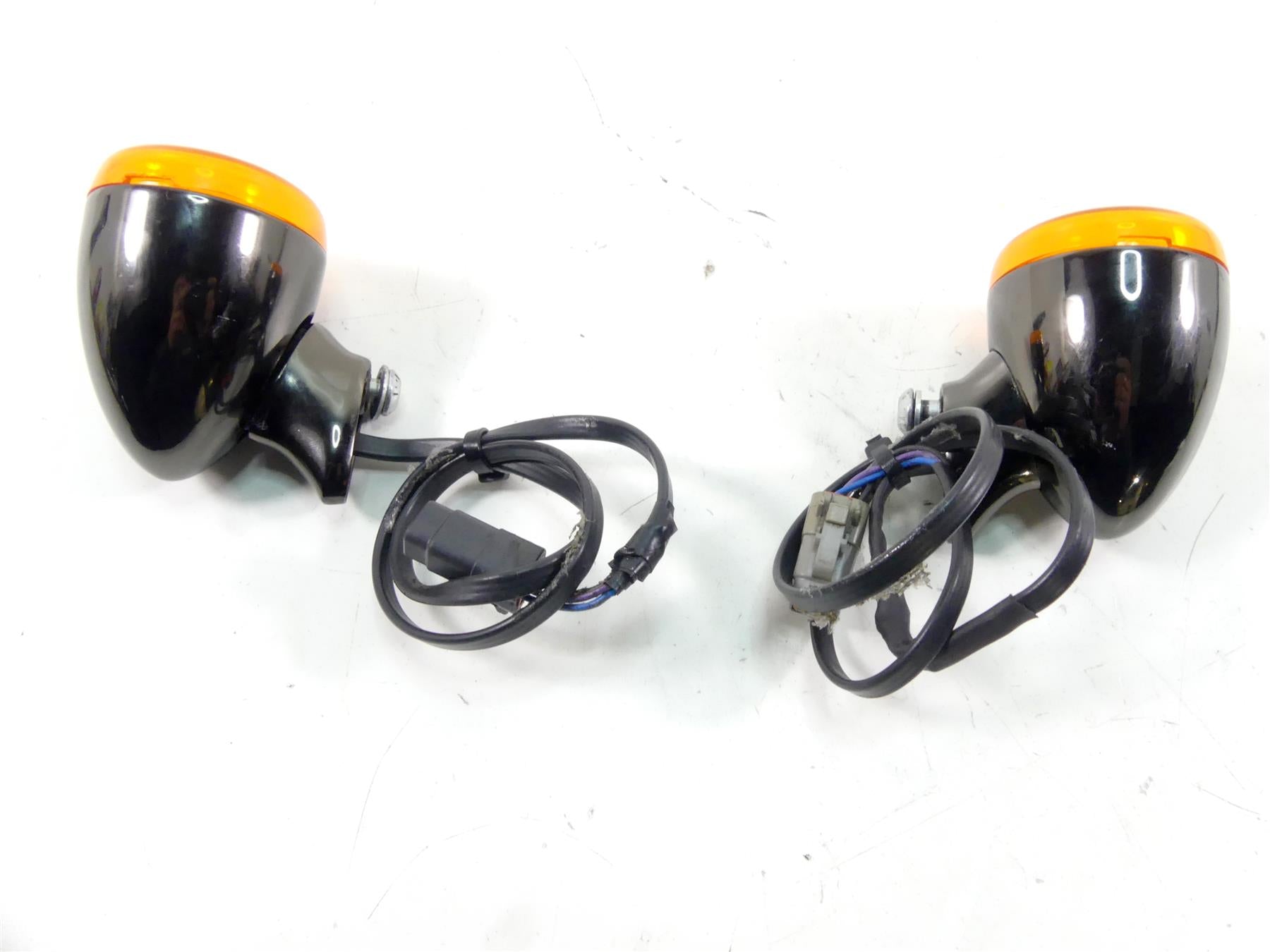 2017 Harley Softail FXSB Breakout Rear Black Blinker Turn Signal Set 68461-09 {{ shop.shopifyCountryName }} - Mototech271