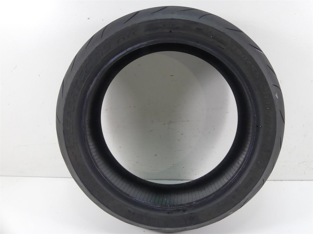 Used Rear Motorcycle Tire Metzeler Sportec M9RR 180/55R17 - 5417581 {{ shop.shopifyCountryName }} - Mototech271