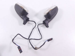 2008 BMW R1200R K27 Rear Left Right Blinker Turn Signal Indicator Set 6313766777
