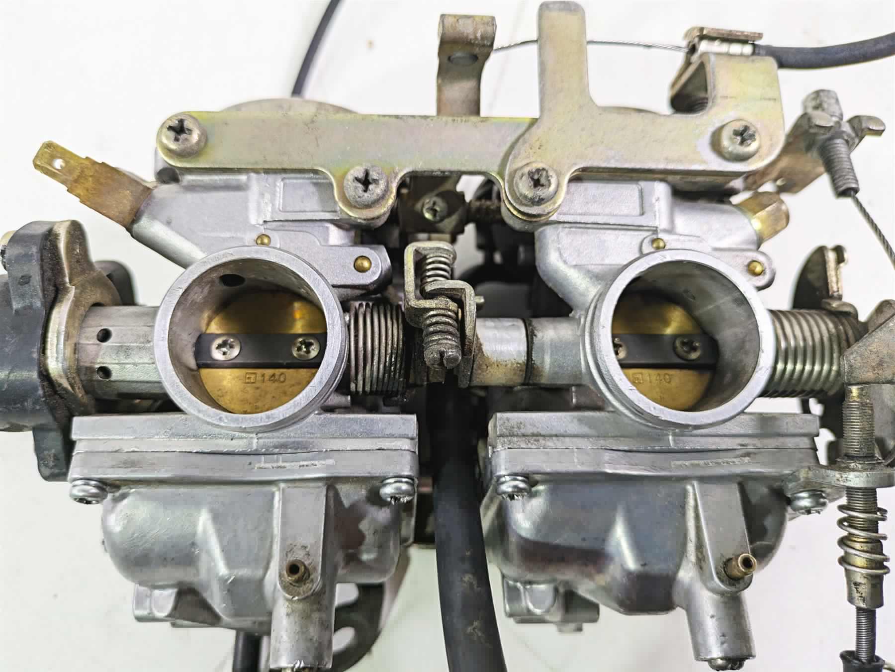 2005 Yamaha XVS650 V-Star Mikuni Clean Carburetor Carb Set 5BN-14900-40-00 {{ shop.shopifyCountryName }} - Mototech271