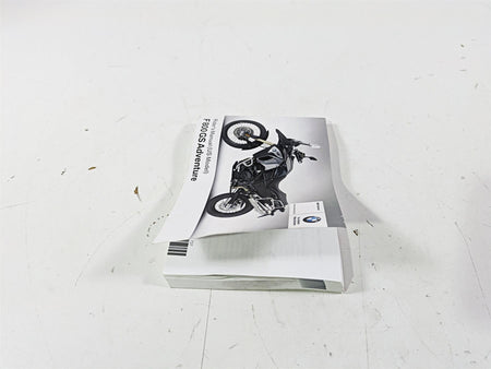 2017 BMW F800GS Adv K75 Owners Manual Book 01408354737 {{ shop.shopifyCountryName }} - Mototech271