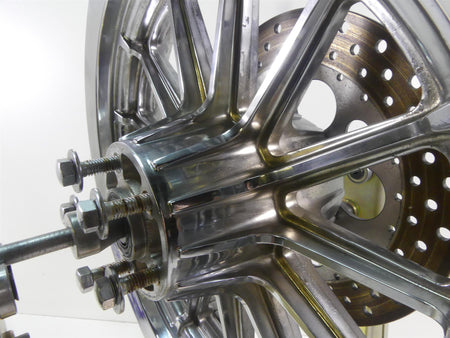 1997 Harley Dyna FXDS Super Glide Conv Straight Rear Wheel Rim 16x3 41012-96 {{ shop.shopifyCountryName }} - Mototech271