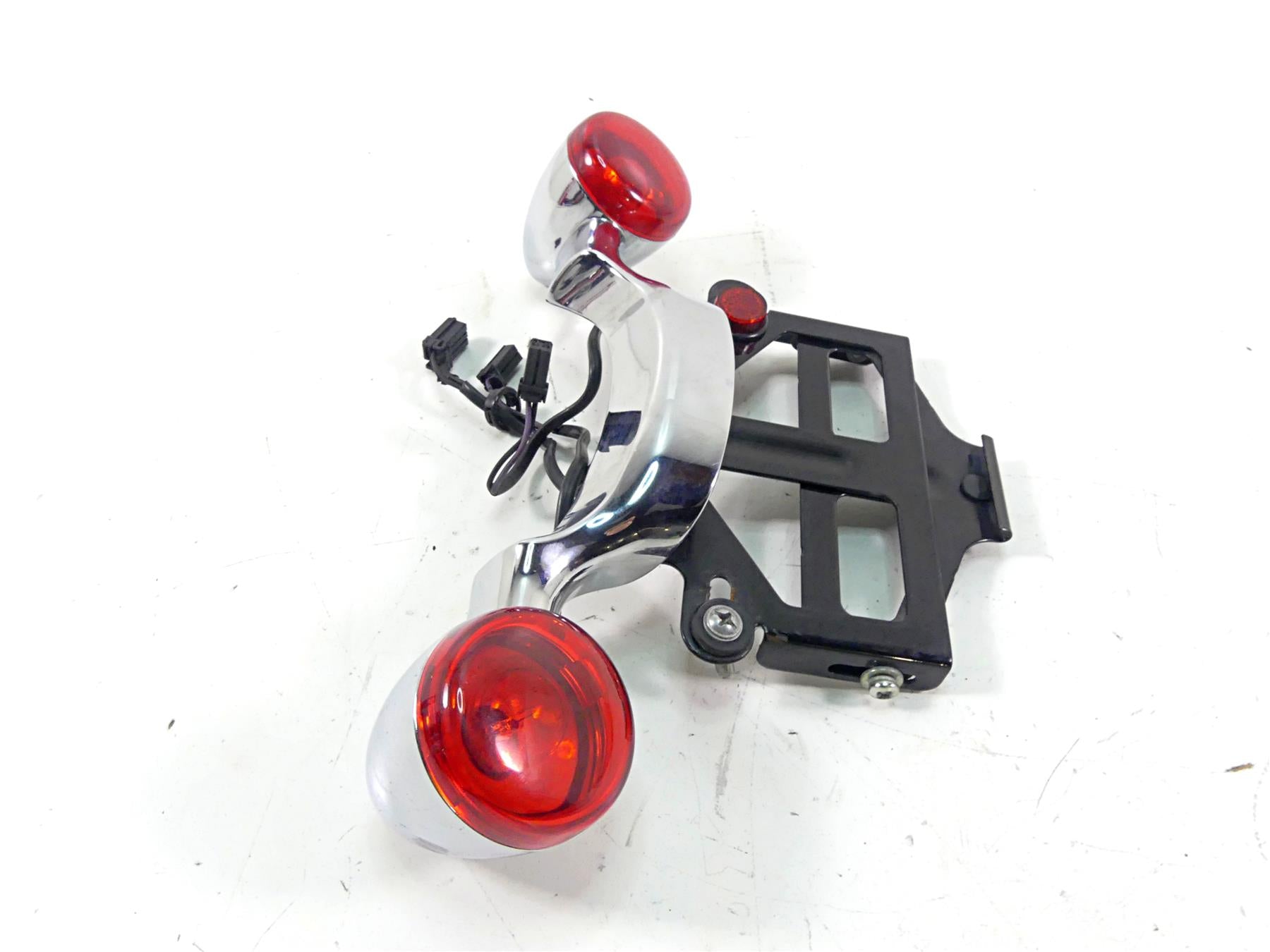 2008 Harley Touring FLHX Street Glide Rear Blinker Bar Plate Holder Set 68629-05 {{ shop.shopifyCountryName }} - Mototech271
