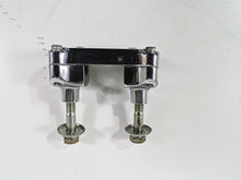 Load image into Gallery viewer, 2008 Harley FLSTC Softail Heritage Handlebar Riser Holder Set 56567-86B
